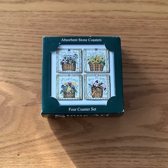 Four Coaster Set - Picture 1 of 4
